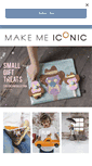 Mobile Screenshot of makemeiconic.com